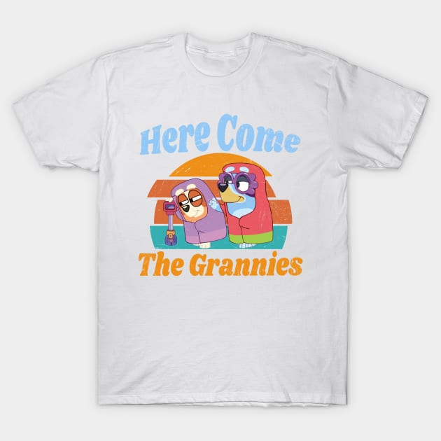 here-come-the-grannies T-Shirt by harrison gilber